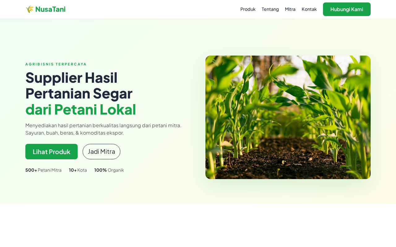 Pertanian / Agribisnis