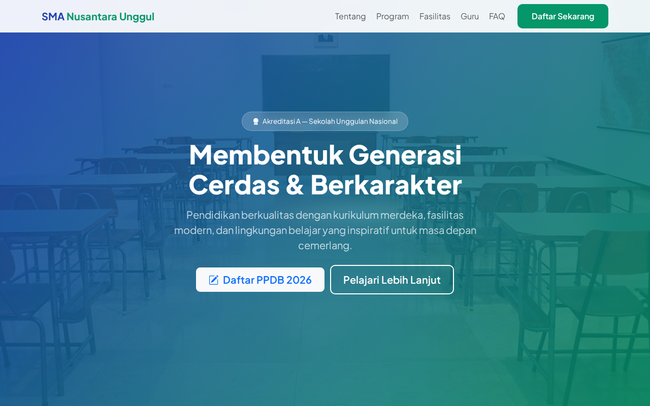 Sekolah / Pendidikan