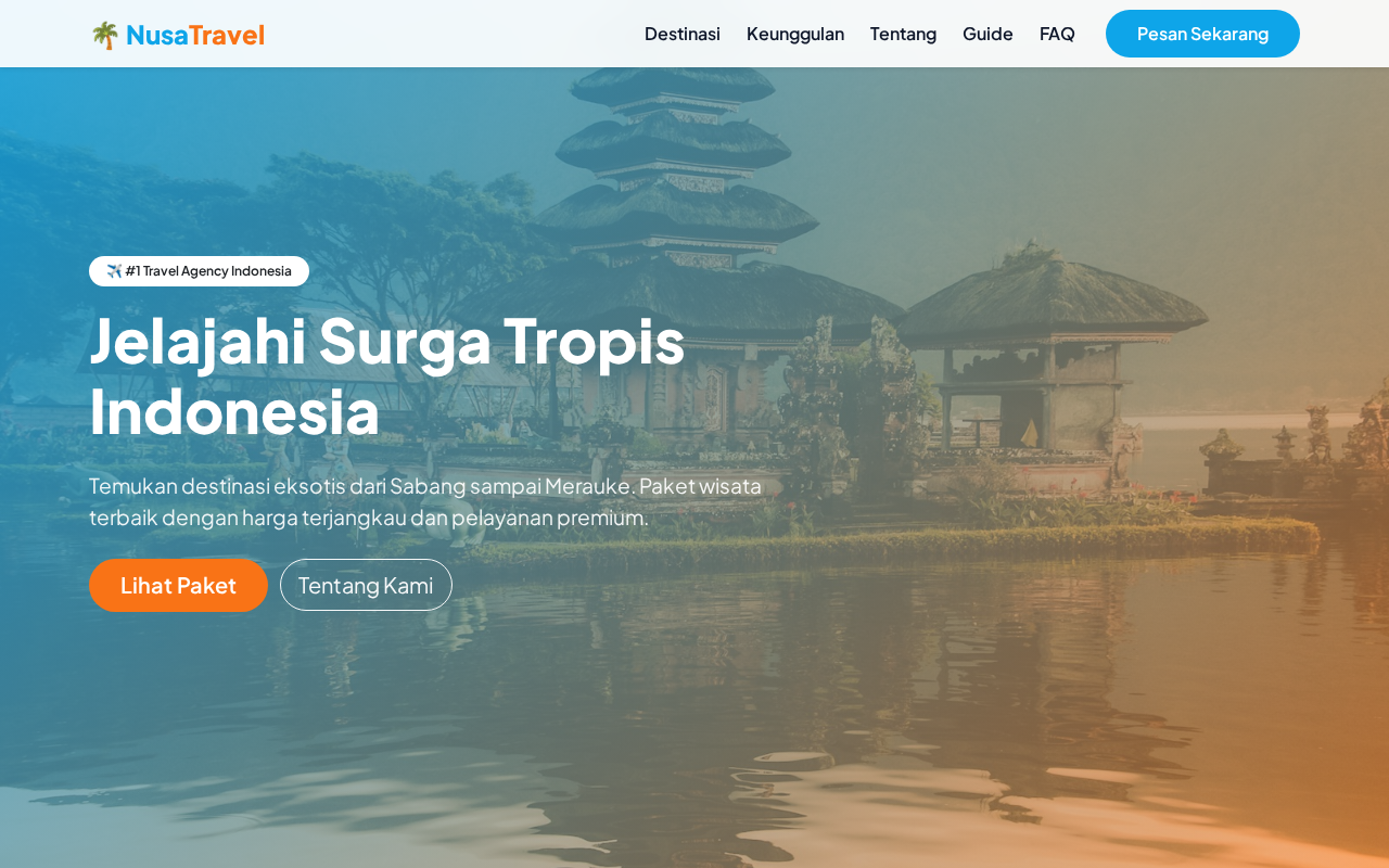 Travel / Tour Agent